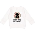 thumbnail image 2 of Inktastic 2nd Birthday Baseball 2 Year Old Boy Toddler Sweatshirt, 2 of 4