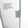 thumbnail image 7 of Basco 3600-1Ob Armon 66" High X 25-1/8" Wide Hinged Semi Frameless Shower Door - Bronze, 7 of 7