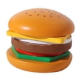 thumbnail image 4 of Juguete apilador de alimentos para educación temprana que desarrolla la motricidad fina y el reconocimiento de colores en los niños. Hamburguesa, 4 of 9
