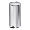 thumbnail image 1 of Bote de basura Hometrends Modelo con Pedal Color Metal redondo 27 Litros, 1 of 4