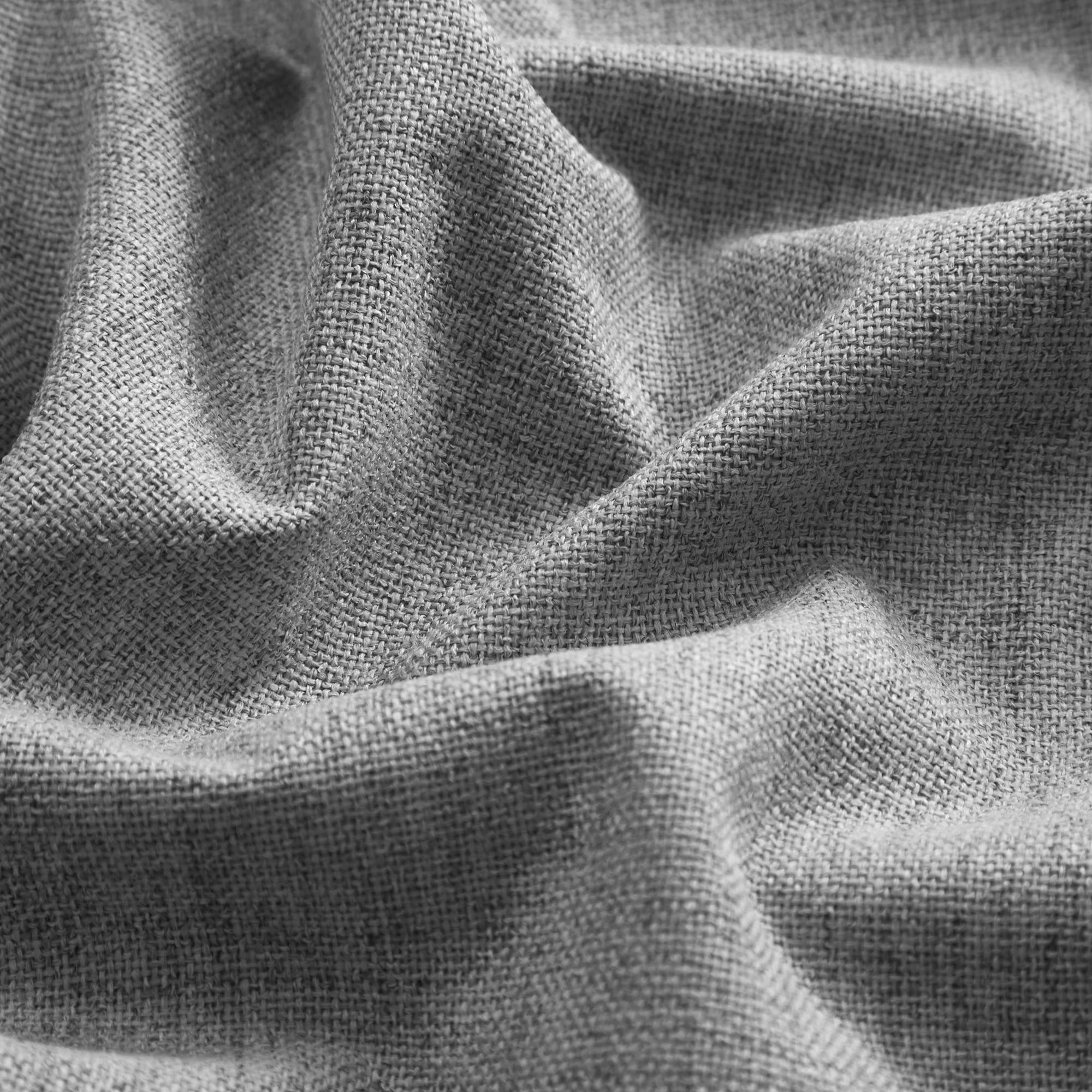 Mainstays Solid Twill Blackout Curtain Panel and Sheers, Set of 4, Soft Silver, 27.5" W x 63" L