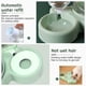 thumbnail image 3 of Comedero para gatos con doble elevación, inclinable 15°, antivómitos, 3 en 1, automático, con depósito de agua, disponible para gatos y cachorros (verde), 3 of 5
