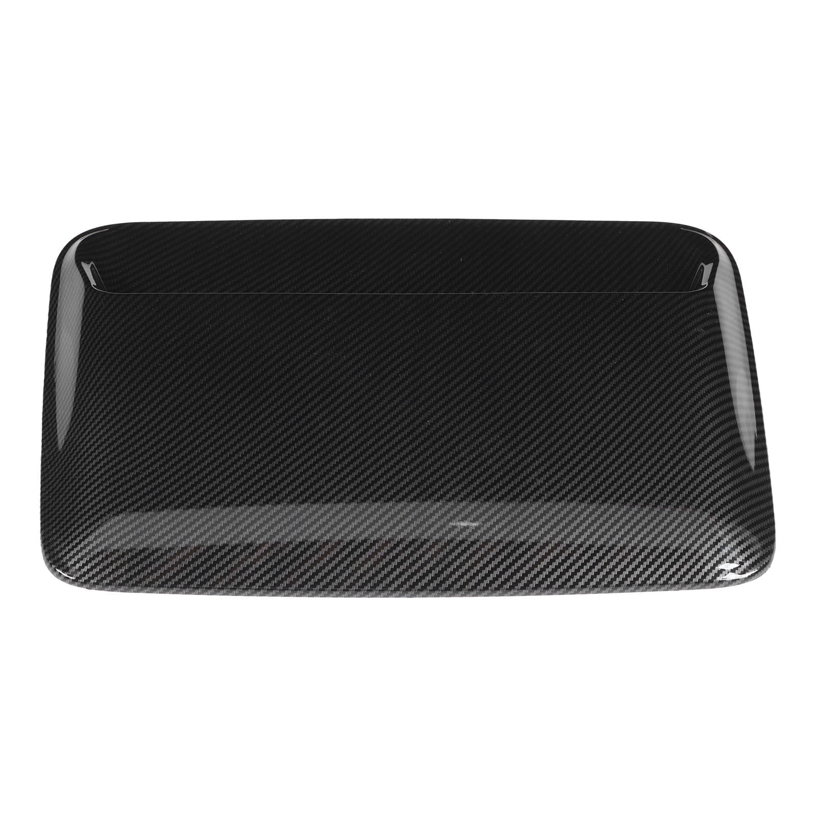 Ymiko Hood Scoop Cover, Bonnet Air Intake Grille ABS For Car Modification 