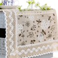 thumbnail image 6 of Ochine Fridge and Microwave Oven Dust Cover, Cotton Linen Cloth Cover for Home Kitchen Appliance 13.7x39.3inches, 6 of 6