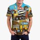 thumbnail image 1 of Fotbe Different Construction Site Vehicles Camiseta Polo de Golf para Hombre con Estampado – Camisa Deportiva Transpirable con Cuello Abotonado-XX-Large, 1 of 6