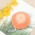 thumbnail image 6 of Unique Bargains 1 Pc Flower Bath Shower Loofah Sponge Body Puffs for Bathroom Orange, 6 of 7