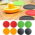 thumbnail image 3 of 8Pieces Durable Plastic Air Hockey Pucks Entertainment Table Game Air Hockey Pucks Replacement Accessories, 3 of 8