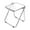 Transparent, variant on Rongfmy Folding Tray Table Small Folding Table Practical Sturdy Versatile Compact Simple White