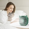 thumbnail image 5 of XGFHYJEH Desk Fan, Box Fan, Small Fan, Box Fan Clearance, Small Desk Fan, Small Fans for Desk, Portable Personal Quiet Electric Fan for Home, Plastic, 5 of 5