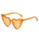 thumbnail image 3 of Gafas de Sol con Forma de Corazón, Estilo Retro, Accesorios de Moda, Policarbonato Ligero, Originales, Ideales para Fotos, Compras, Fiestas, Decoració , Amarillo, Multi, 3 of 6