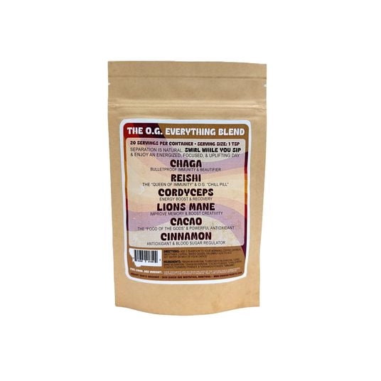 Vibrant Roots Mushroom Tea, O.G. "Everything" Blend-3.2 oz
