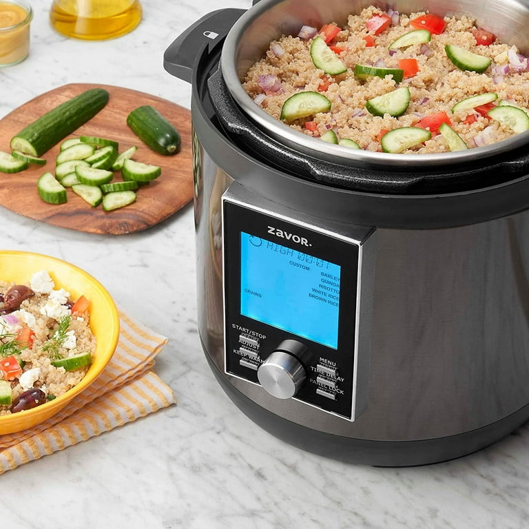 Zavor LUX LCD Multicooker, Pressure Cooker, Rice, Yogurt and Slow Cooker 