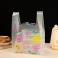 thumbnail image 1 of Portable PE Plastic Bags for Snacks and Storage - 100 Pieces, 0.05mm Thickness, 1 of 10