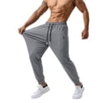 thumbnail image 2 of Men's Casual Quick Dry Joggers Pants Elastic Waist Stretch Lightweight Athletic Workout Pants with Zipper Pockets, 2 of 7