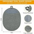 thumbnail image 3 of 2-IN-1 Silicone Pot Holder,Oven Hot Pads with Pockets,Non Slip Grip Large Potholders for Kitchen Baking Cooking (Grey,Pack of 2), 3 of 5