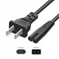 thumbnail image 1 of OEM (Slim/Super Slim) AC Power Cord Cable for Playstation PS2 PS3 PS4 Ultra Black, 1 of 5