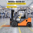 thumbnail image 2 of VEVOR Universal Forklift Seat Full Suspension Forklift Seat Black Seat For Excavator Forklift Skid Loader Backhoe Dozer Telehandler, 2 of 9