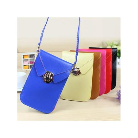 Fashion  Leather Phone Bags & Cases Shoulder Bag Woman Strap Wallet Purse Mobile Phone Package for under 5.8 (Best Red Under 20)