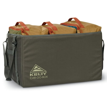 Kelty | Car-Go-Box, Beluga/Dull Gold - Compact, Portable Overlanding Storage Box
