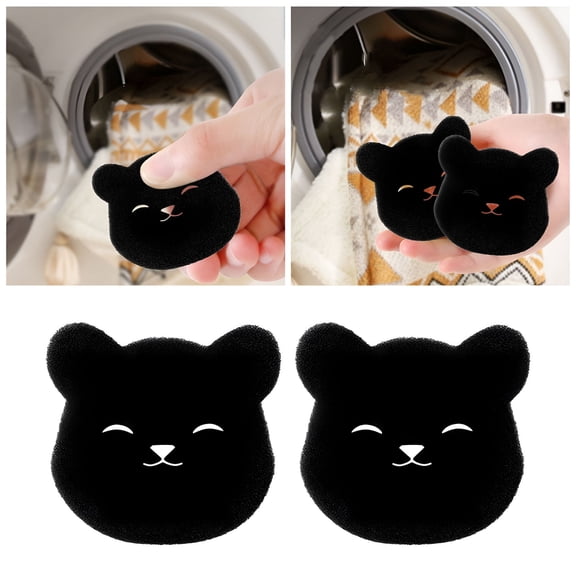 ACDANC Pet Hair Remover for Laundry Reusable Lint Catcher Washer Dryer Machine Efficient Dog Cat Hair Removal Tool 2PCS Set