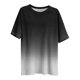 thumbnail image 3 of Mujeres Más Tamaño Manga Larga Tops Cuello Redondo Manga Corta Primavera Verano Camisa Básica Camiseta Superior Poliéster Ligero Suave Cómodo Más Tamaño Tops Casuales, 3 of 6