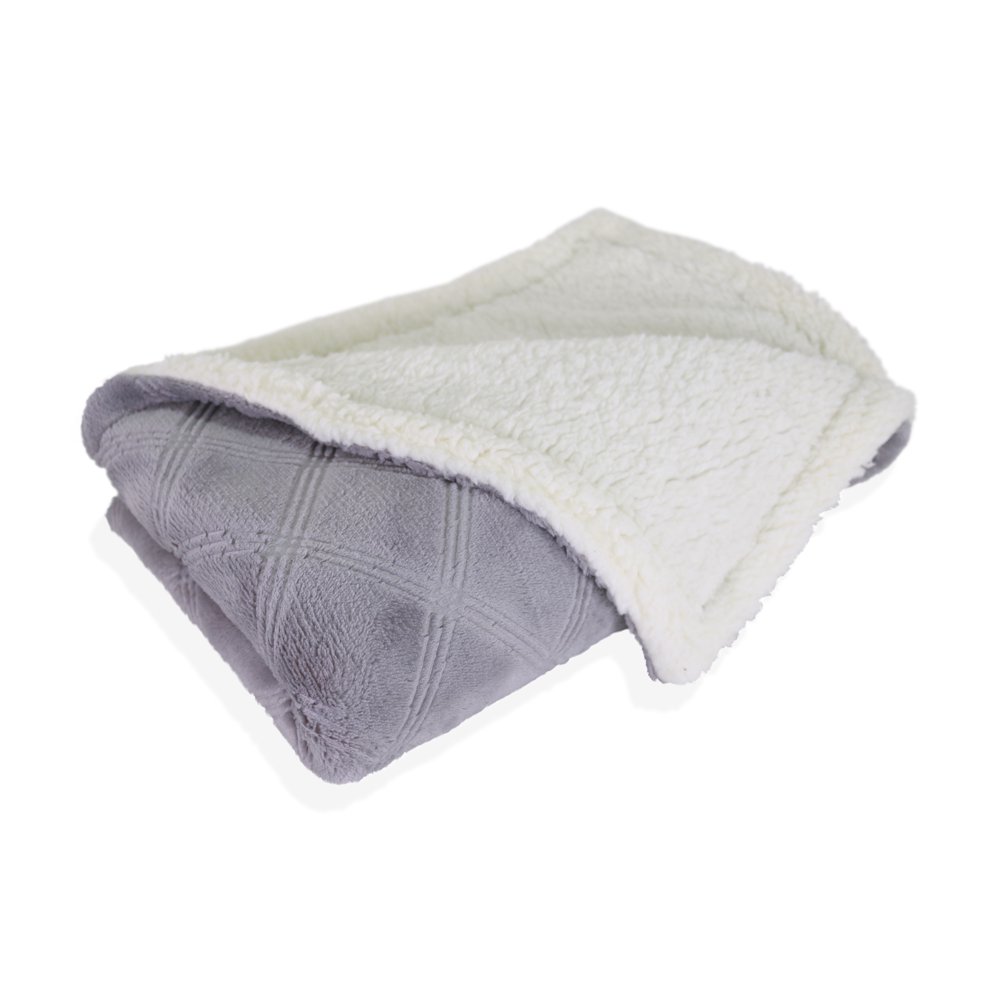 Baby Blanket Sherpa Fleece for Indoor and Outdoor Use