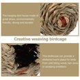 thumbnail image 3 of 2Pcs Creative Straw Bird Nest Durable Straw Birdhouse Grass Handwoven Bird Nest, 3 of 4