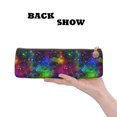 thumbnail image 3 of Xecao Bright Universe Print Leather Pencil Case -Stationery Bag Pen Holder for Work & Office, 3 of 5