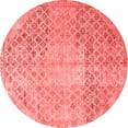 thumbnail image 1 of Ahgly Company Indoor Round Persian Red Traditional Area Rugs, 5' Round, 1 of 4