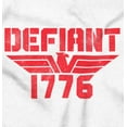 thumbnail image 2 of 1776 Defend Freedom Independence Unisex Fleece Graphic Zip Up Hoodie Brisco Brands 5X, 2 of 6