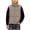 Khaki, variant on vokkrv Kids Waistcoat Sleeveless Zip Vest Jacket, Mid Size Children Warm Outerwear, Wind Resistant Casual Layering Coat for Boys Girls Winter Daily Wear Khaki 12-13 Years