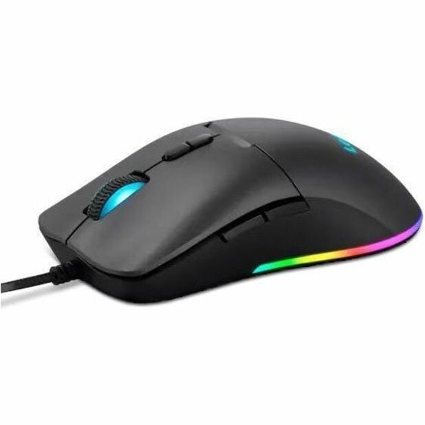 Lenovo M210 RGB Gaming Mouse - Optical - Cable - Gray - USB Type A - 8000 dpi - 7 Button(s) - Symmetrical - 1