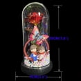 thumbnail image 5 of 1 Valentines Day Gifts for Her, Gifts for Women, Gifts for Mom,Galaxy Pink Butterfly Rose Gifts for Mothers Day Birthday Christmas Crystal Flowers Light Up Couple in Glass Dome (Color May Vary), 5 of 6