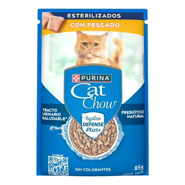Alimento para Gato Cat Chow Esterilizados Pescado Adultos 85 g