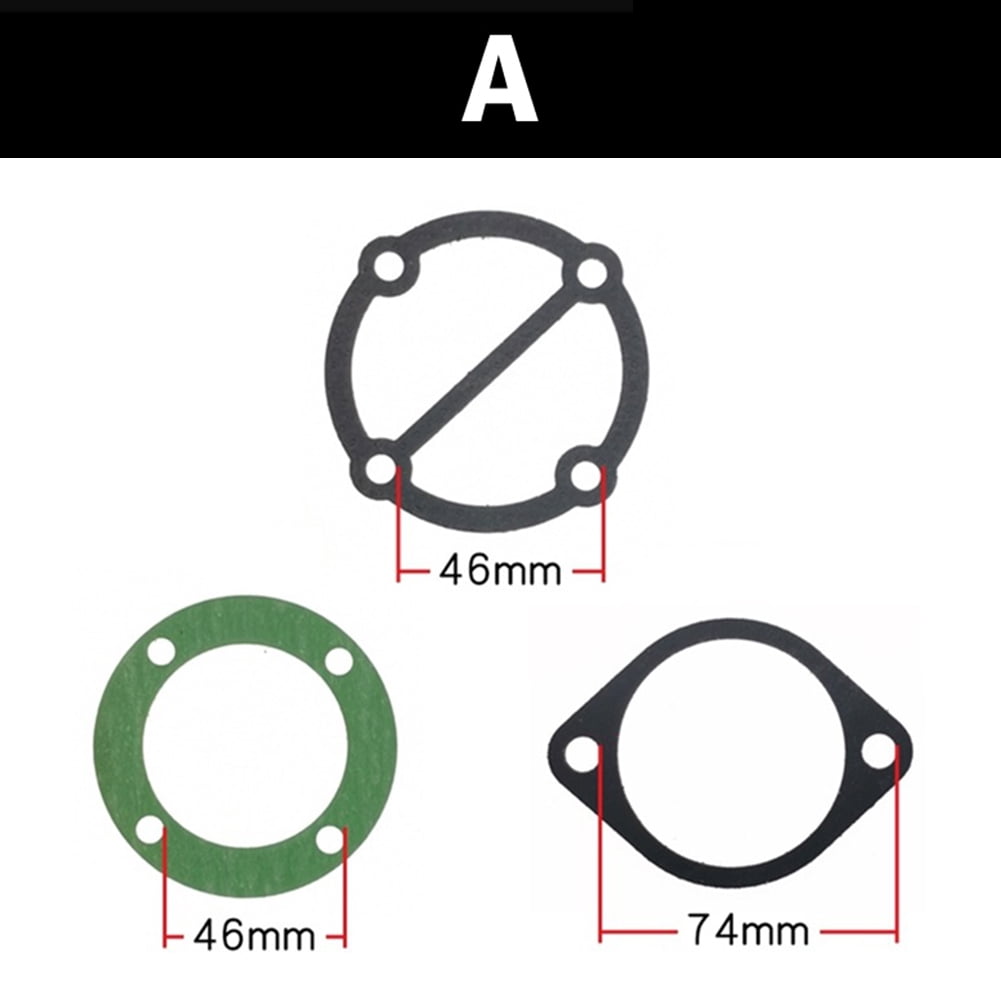 3 In 1 Air Compressor Cylinder Head Base Valve Plate Gaskets Washers