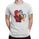 thumbnail image 5 of Camisetas Jinx & Vi para hombre, de algodón, de manga corta y cuello redondo, de la saga Arcane League of Legends, LOL Game Leisure., 5 of 7