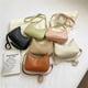 thumbnail image 5 of Bolso de mano de moda, pequeño bolso cuadrado, estilo occidental, bolso de hombro con textura, bolso de moda para mujer, bolso debajo del brazo, 5 of 6
