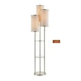 thumbnail image 2 of Carson Carrington  Ingeback LED Tri-light Shelf Floor Lamp - NICKEL, 2 of 3