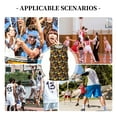 thumbnail image 6 of Honeii Mushrooms And Fern Stems print basktball shirt for men and women, Unisex basketball jersey for Theme party-4X-Large, 6 of 6