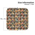 thumbnail image 2 of Leather Coasters with Heat-resistant for Drinks, SUV colorful off road car Cup Coasters Cup Pad Mat for Tabletop Protection, Coffee Table, Office Desk and Housewarming Gift, 2 of 5