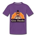 thumbnail image 4 of Give Thanks (ThanksGiving Turkey) - Kids' Premium T-Shirt, 4 of 11