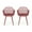 Red, variant on GDF Studio Tate Outdoor Modern Dining Chairs, Set of 2, Red