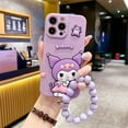 thumbnail image 1 of Para Honor X8 X6 S X7 X7A 50 Lite 60 70 80 X9 Magic 4 5 Pro X9A X8A Funda Suave Púrpura Kuroni Con Bracele, 1 of 3