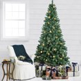 thumbnail image 2 of 7.5FT Automatic Christmas Tree with 1480 Branch Tips, Built-in Safety Device For Xmas Decoration Xmas Tree Decor, 2 of 8