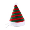 thumbnail image 2 of Christmas Pet Hat for Small Medium Dogs and Cats, Cute Santa Hat Holiday Costume Accessory for Christmas Parties and Photoshoots, 2 of 6