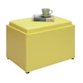 thumbnail image 1 of Ergode Designs4Comfort Accent Storage Ottoman con bandeja reversible Ergode R8-160-VV, 1 of 2