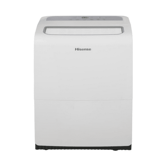 Restored Hisense 60-Pint Capacity, 1500 sq. ft. coverage, 3-Speed Dehumidifier DH10020KP1WG (Refurbished)