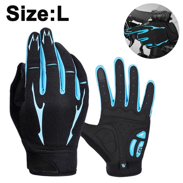 Gants de Cyclisme Protection Complète pour Hommes Femmes Écran Tactile Gants de Vélo de Route pour Conduite Course