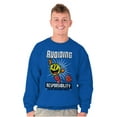 thumbnail image 5 of PACMAN Avoid Responsibility Lazy Sweatshirt for Men or Women Brisco Brands L, 5 of 6