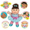 thumbnail image 3 of Cabbage Patch Kids Deluxe Babble ‘n Sing Toddler in Blue Fashion, 11” - Squeeze Hand, Doll Babbles, Giggles, Sings. 9 Sing-Along Songs – Classic 1998 CPK Dolls, 3 of 5
